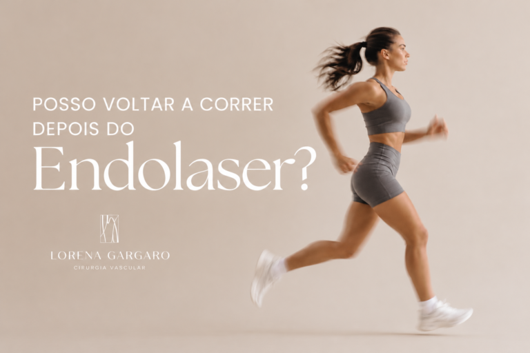 Posso voltar a correr depois do endolaser para varizes?
